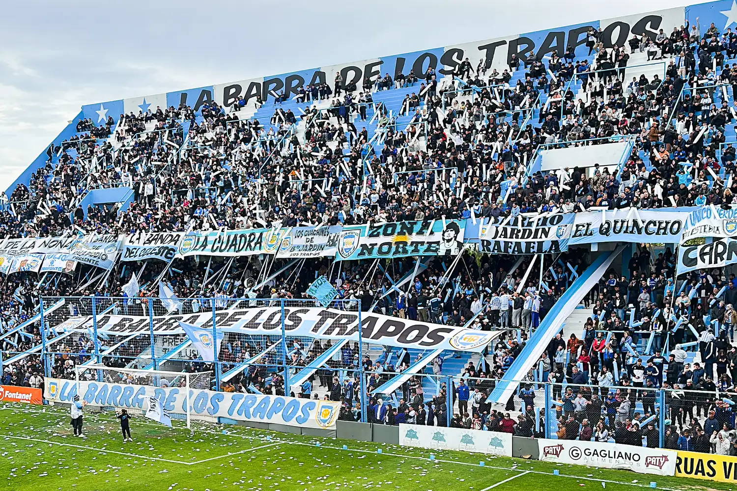 hinchada atlético rafaela