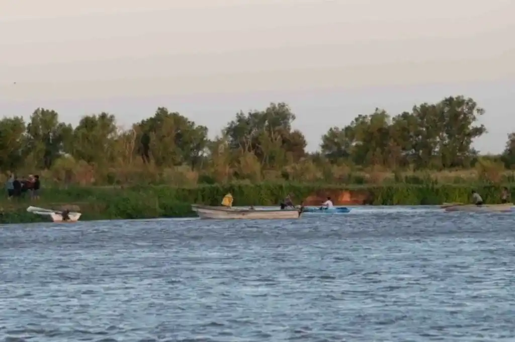 Joven ahogado en el río Coronda