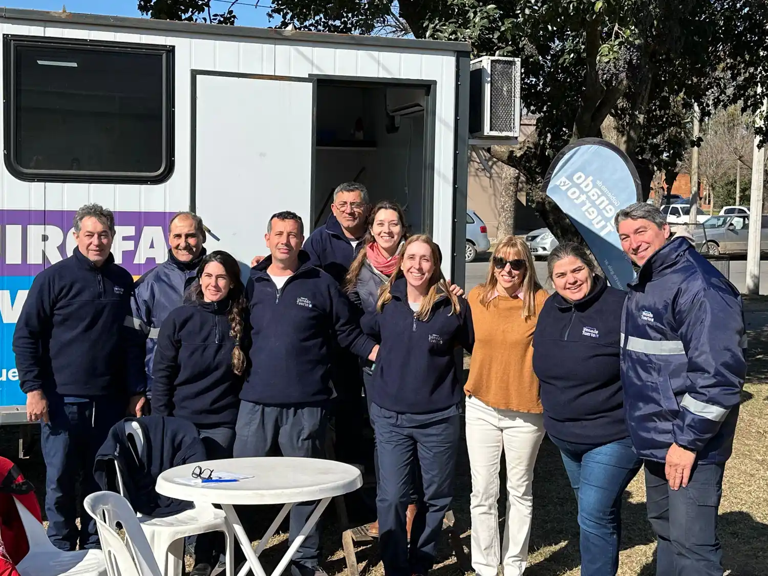 Integrantes del equipo municipal.
