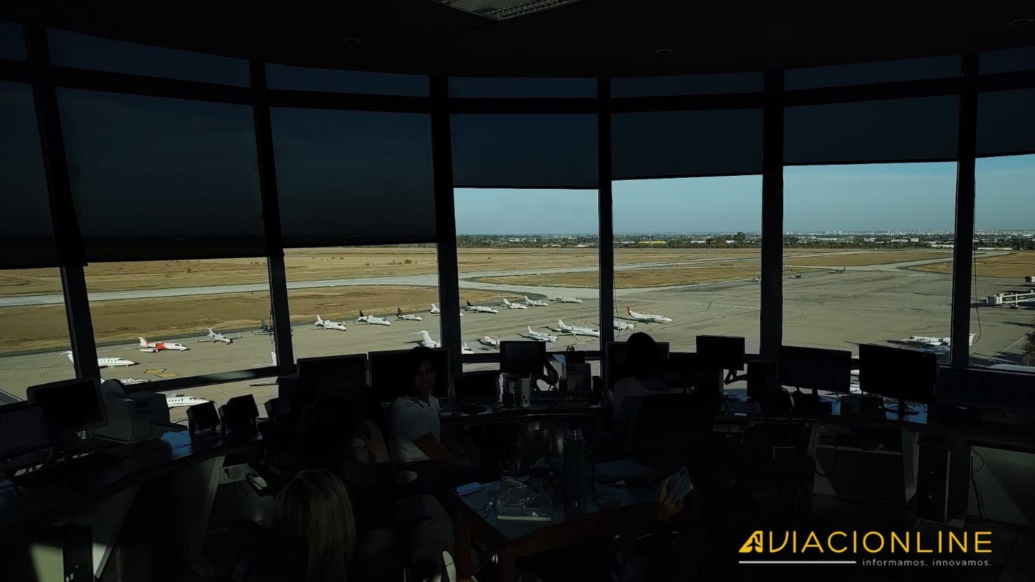 Las fotos y videos de un domingo récord de aviones en el aeropuerto de Córdoba