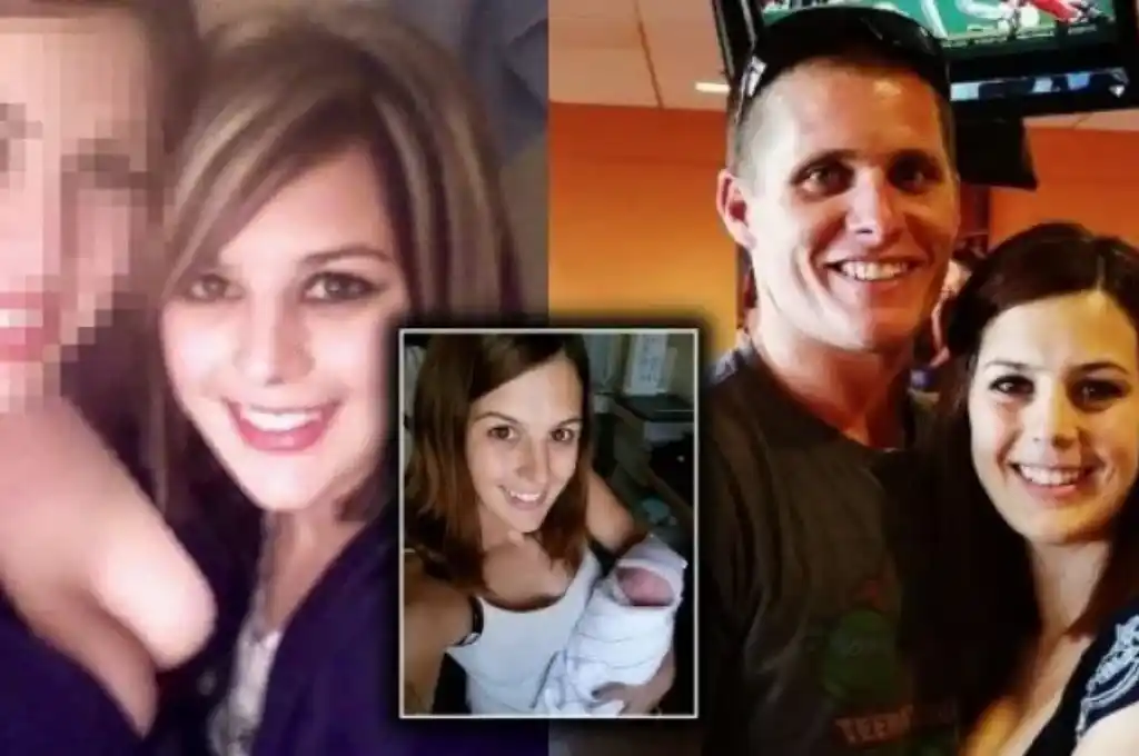 Descubrió que el bebé de su amiga era hijo de su esposo por una marca de nacimiento