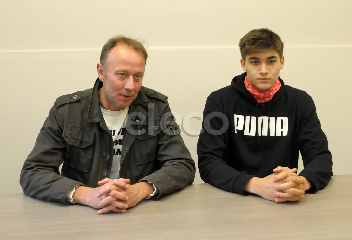 Leandro Maly y Lautaro Abait Daza.