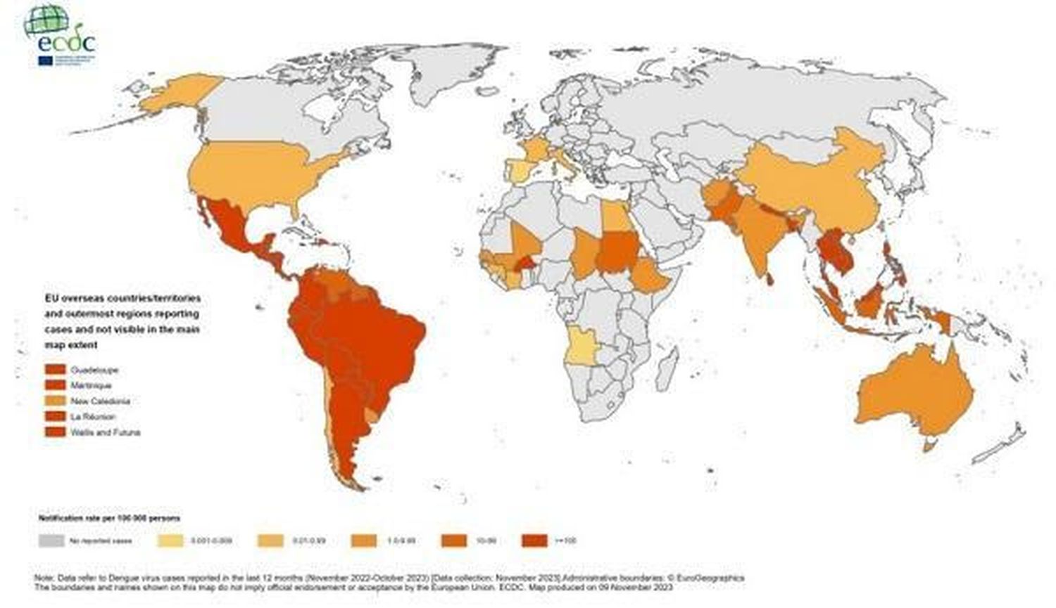 El 2023 se despide con un preocupante aumento en casos de dengue