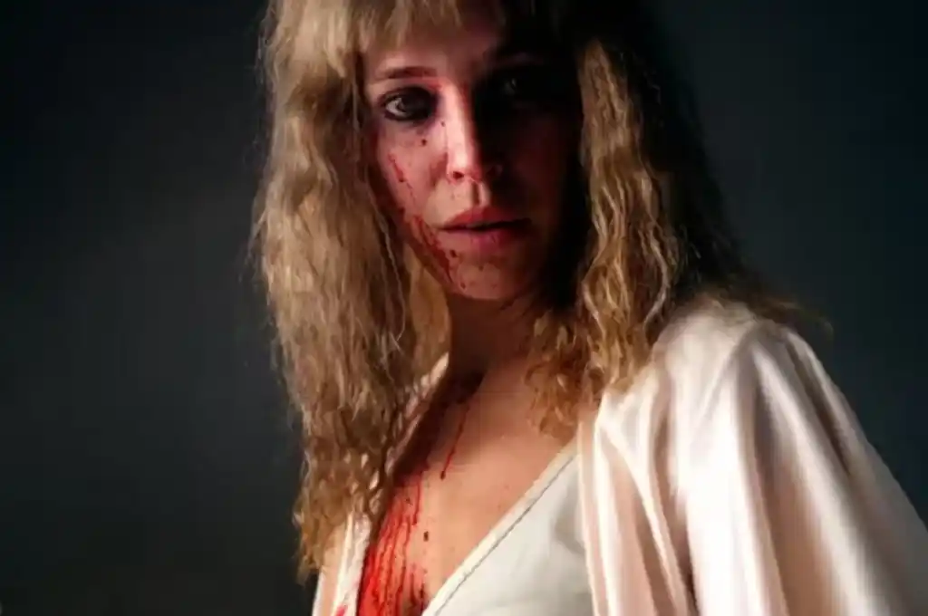 La actriz caracterizada como ''Pepita''