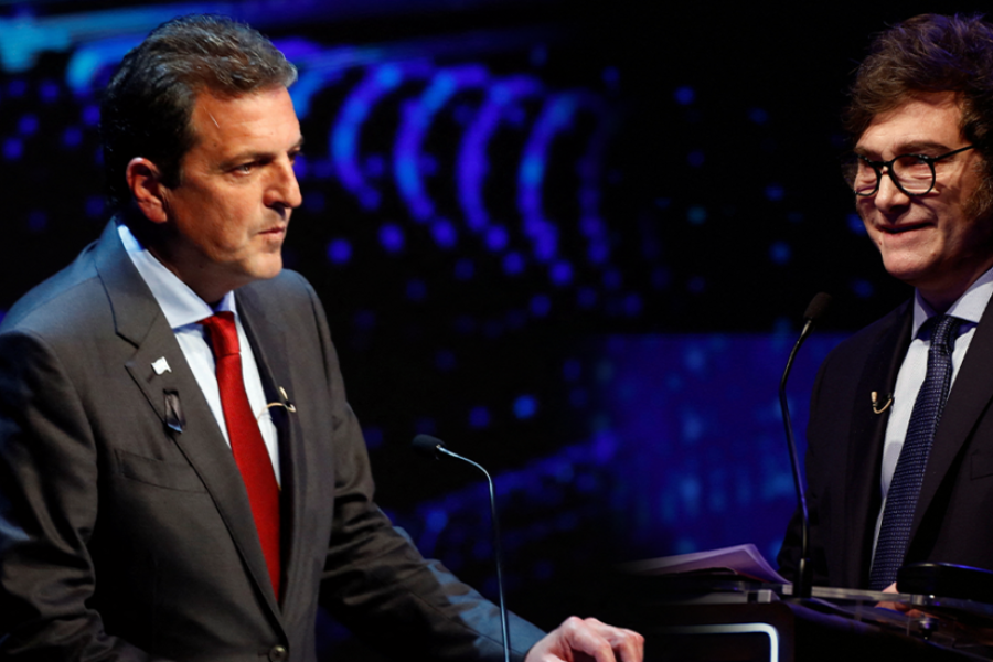 En la previa al balotaje, Massa y Milei se preparan para un mano a mano en el debate final