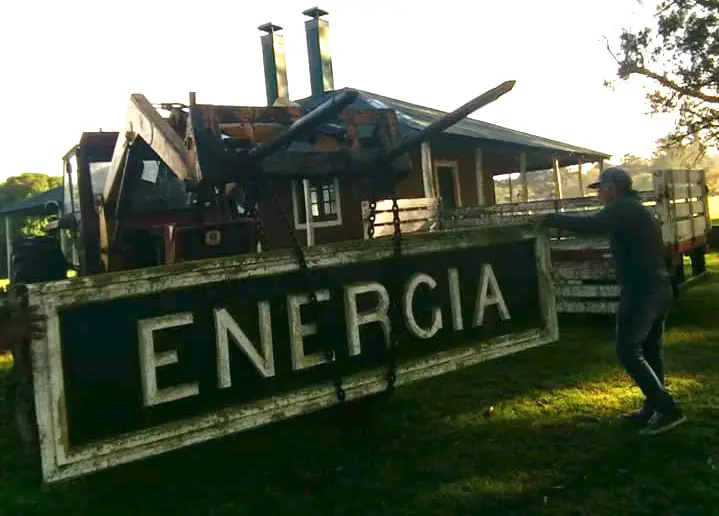 Energía recupera antiguo cartel