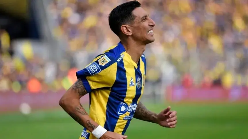 Con gol de Ángel Di María en su regreso, Rosario Central empató 1-1 con Godoy Cruz