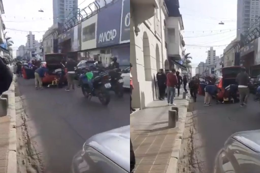 Detenido en zona céntrica