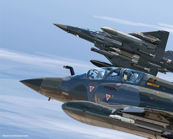 Ucrania está cada vez más cerca de obtener Mirage 2000D franceses