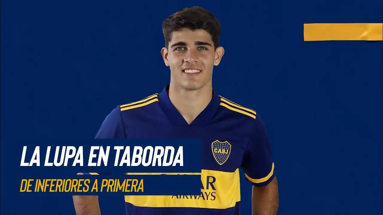 El gualeguayense juveniles de Boca  Vicente Taborda a primera