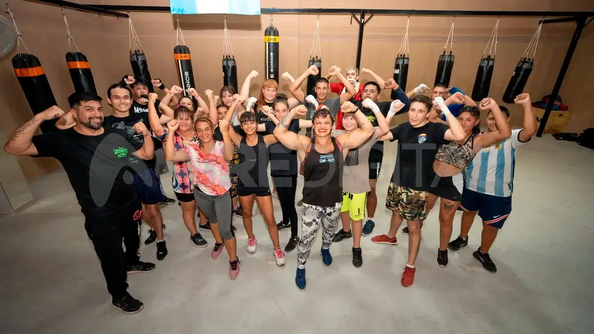 Locomotora en su gimnasio