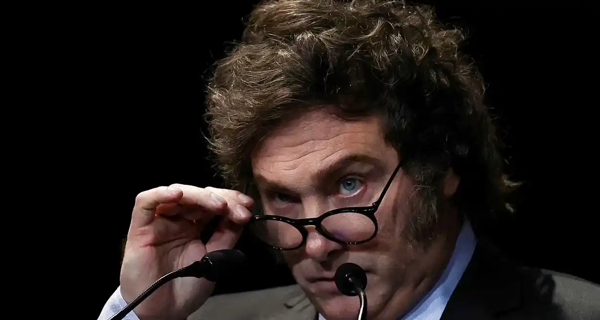 Milei. Crédito: Reuters/Agustin Marcarian