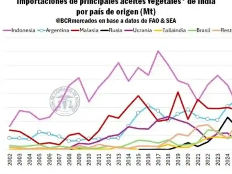 Aceite Vegetal. Argentina bate records de exportaciones