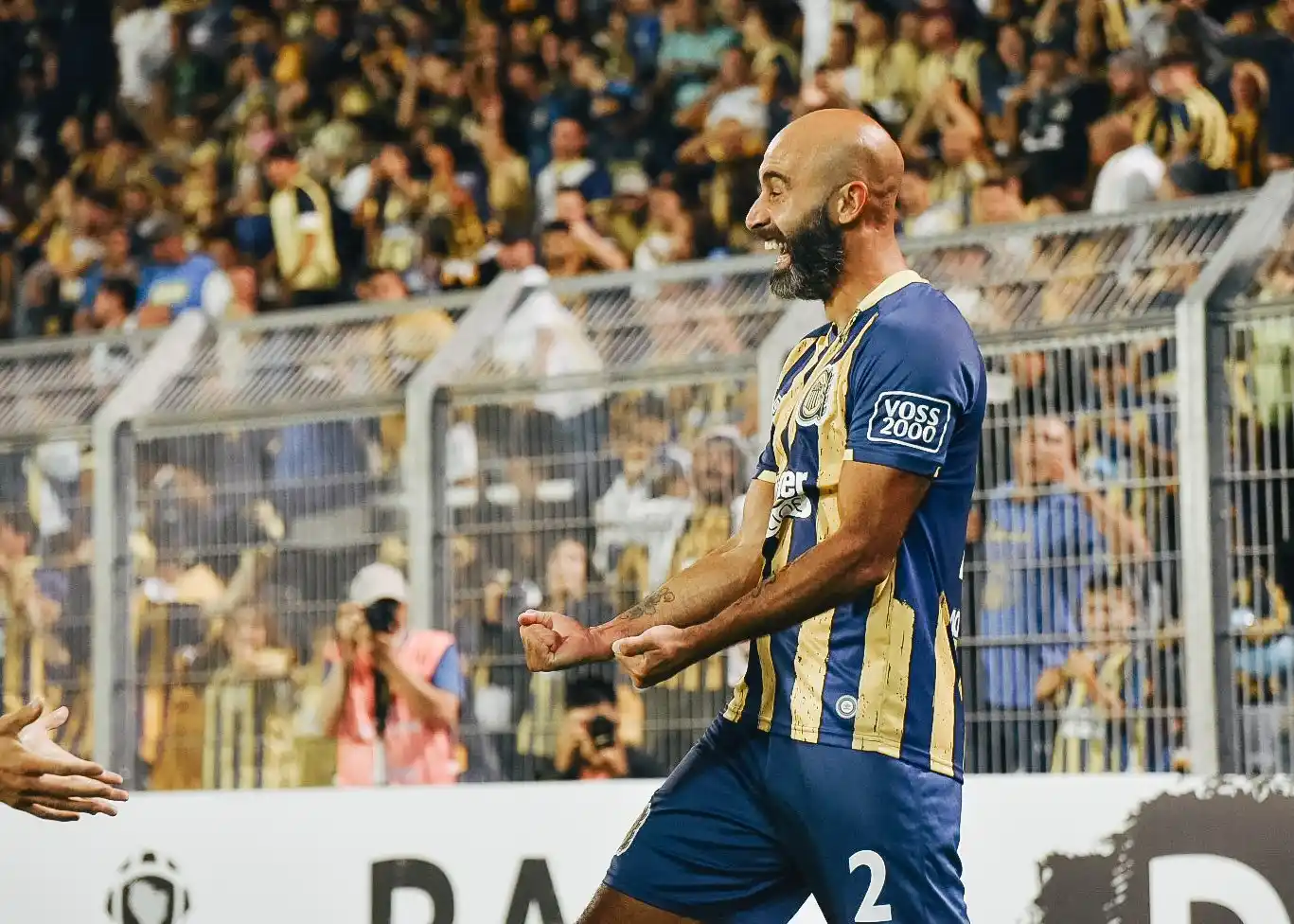 Quintana fue autor del gol en Rosario.