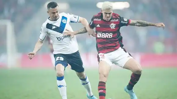 Vélez cayó en el Maracaná con el Flamengo y fue 6 a 1 en el global