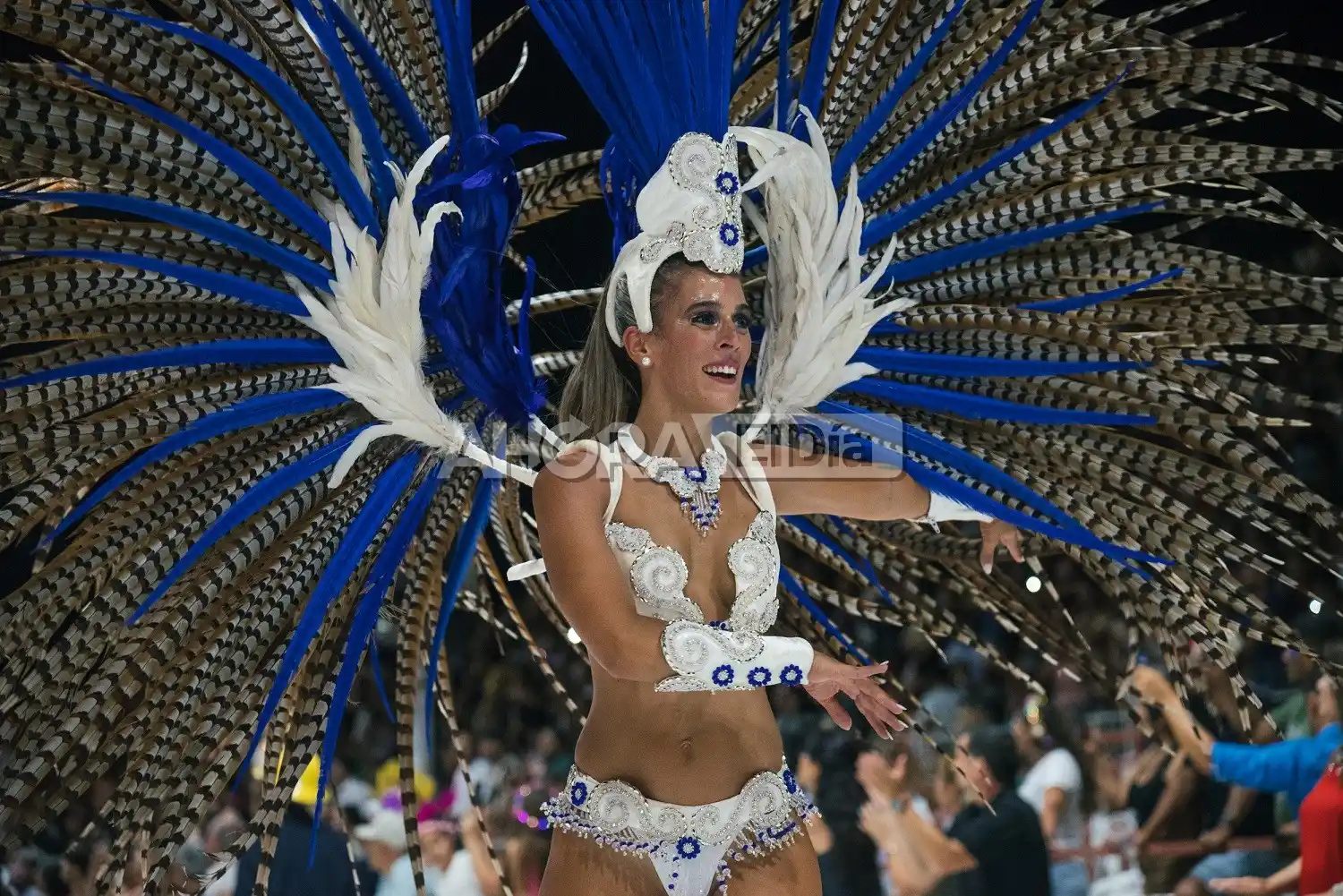 Una reina del Carnaval del País 2023 interpretó la canción de su comparsa en lengua de señas