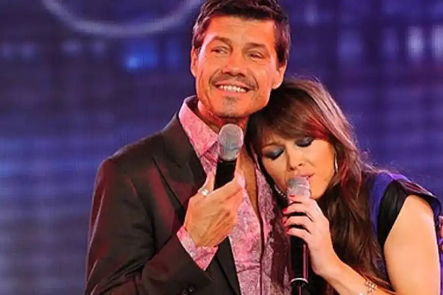 El fogoso reencuentro de Marcelo Tinelli y Coki Ramírez en la presentación del Bailando 2023