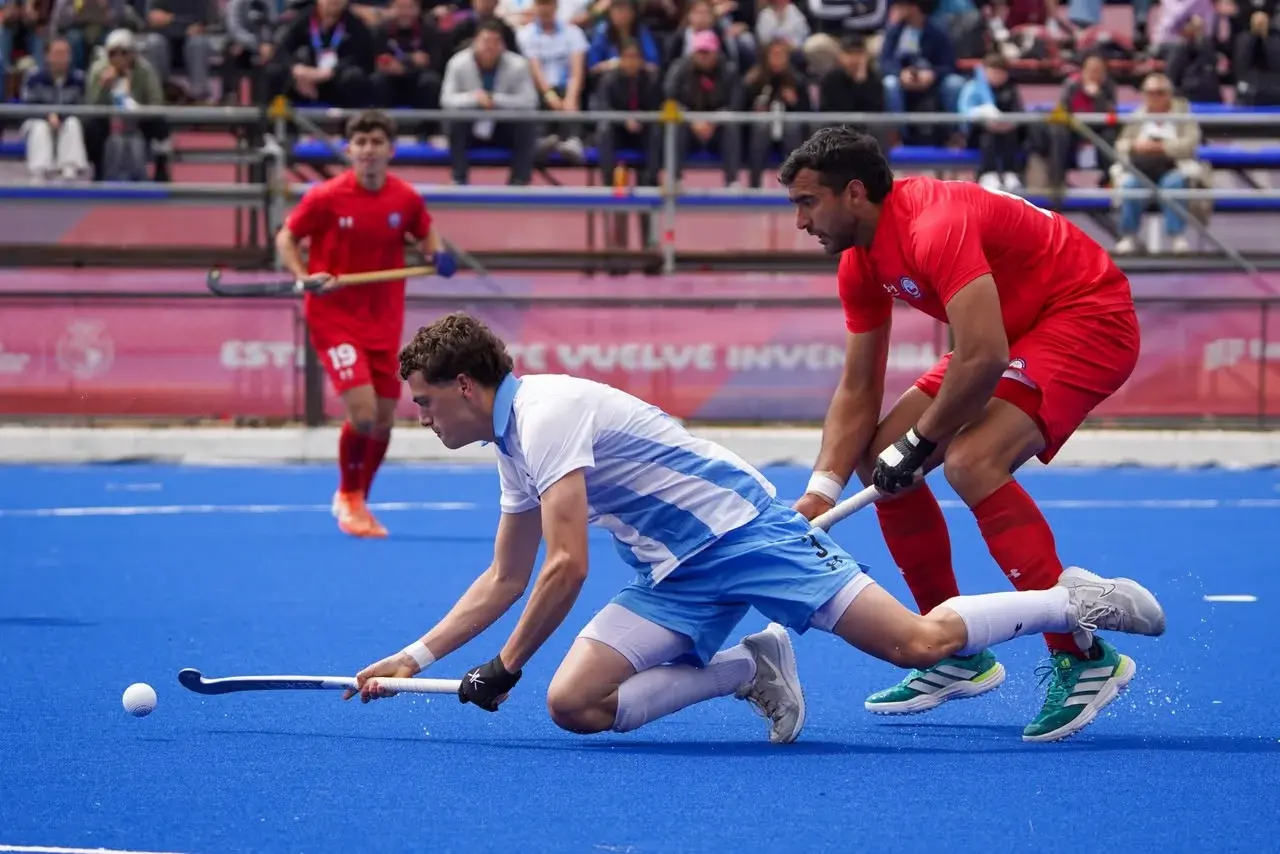 Los Leones conquistaron el oro en hockey masculino tras vencer a Chile