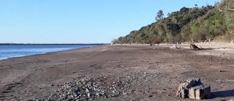 Entre Ríos: preocupa la aparición de armas tras la bajante del río