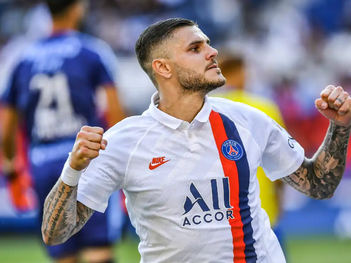 Icardi se anotó en goleada del PSG 