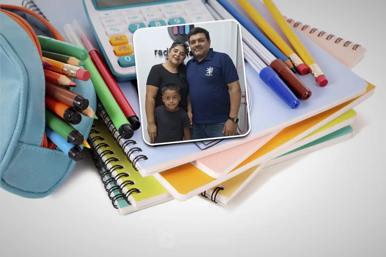 Gran colecta de útiles escolares 2026 del Merendero Botoncitos de Colores | Carla Rodríguez, José Basualdo y niños del Asentamiento Barrio Italia