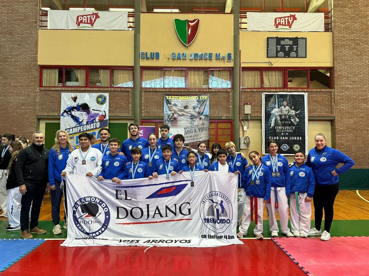 Taekwon-Do ITF: destacadas actuaciones de El Dojang en San Jorge