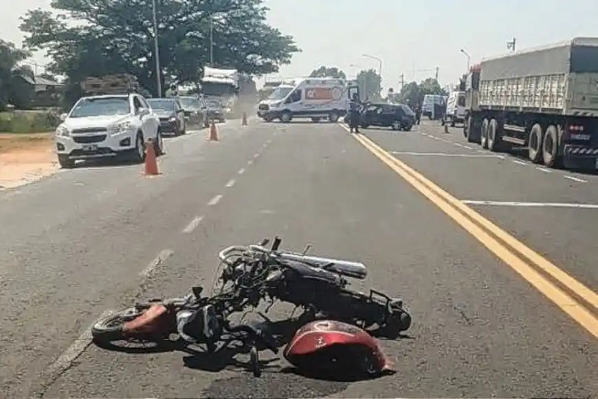 Un día después de la muerte de su hermana, falleció el joven que conducía la moto