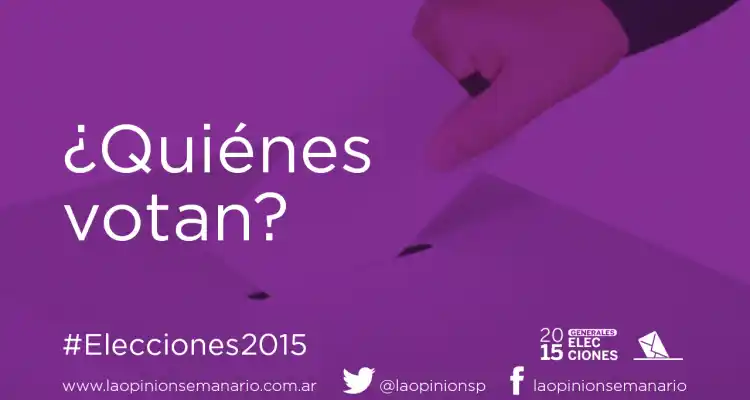 Elecciones 2015: ¿Quiénes votan?
