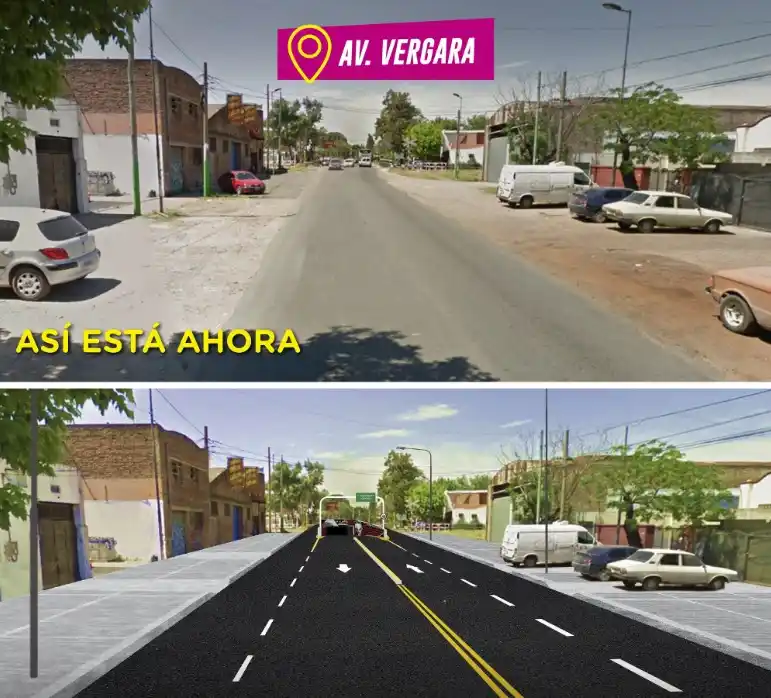 Campaña de candidato de Hurlingham: “Así está ahora" vs. "Así va a quedar”