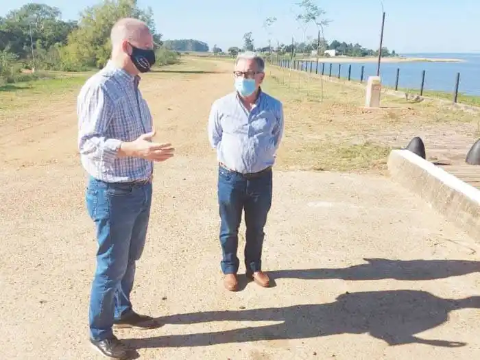 Salto Grande proyecta nuevas obras en Santa Ana