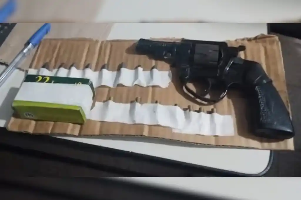 El arma con la cual se disparó