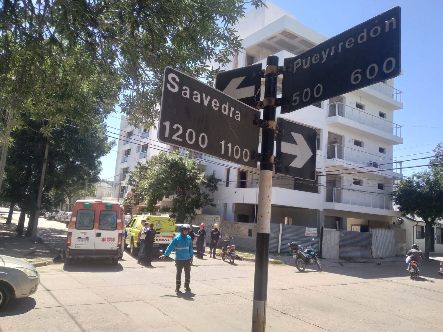 Fuerte siniestro con una mujer y una menor heridas.