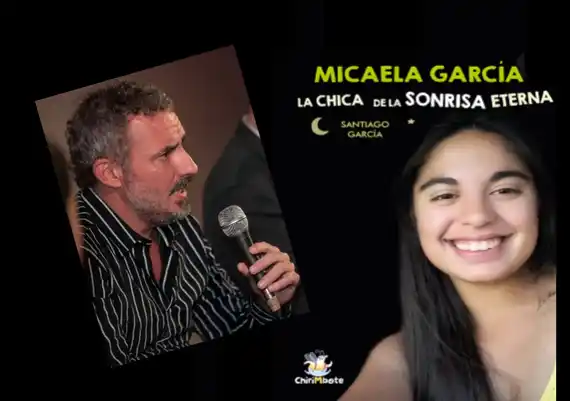 Santiago García presentará “Micaela, la chica de la Sonrisa eterna” en María Grande