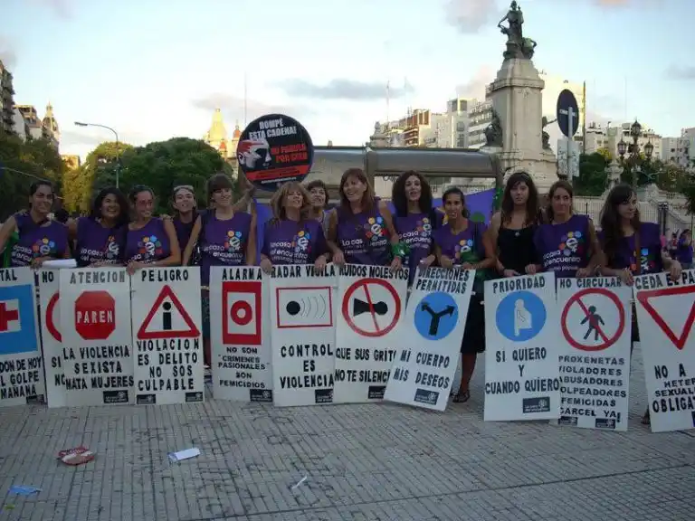 25N: las mujeres marcharon contra las violencias