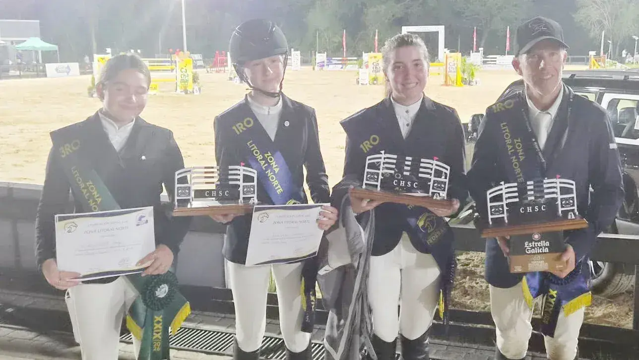 En el XXIX Concurso Federal de Saltos Hípicos Sara Calza, Uma Mapis y Fernando Rougier campeones en Corrientes