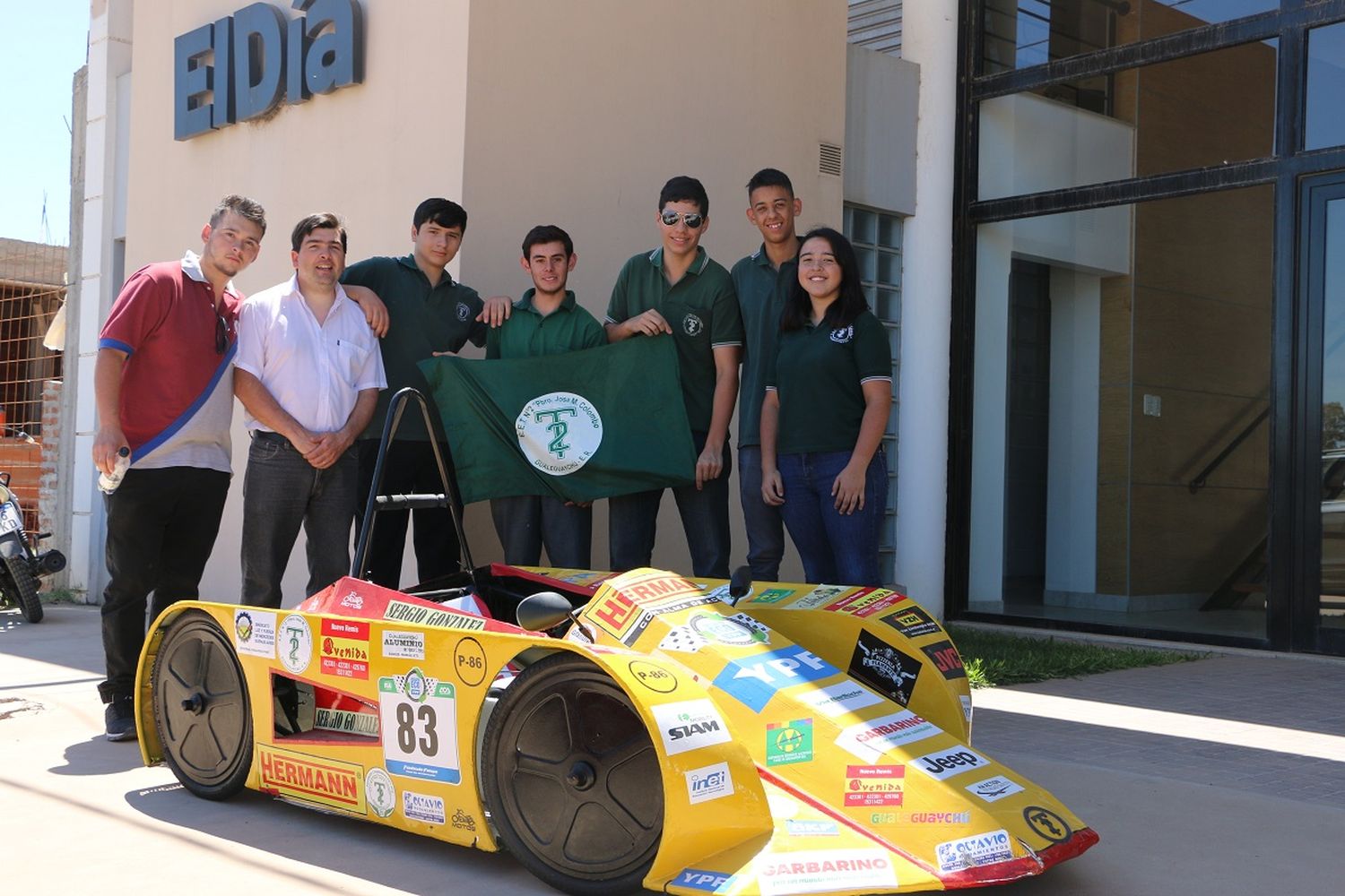 Gran performance de los alumnos de la E.E.T. Nº2 en el Desafío Eco YPF 2019