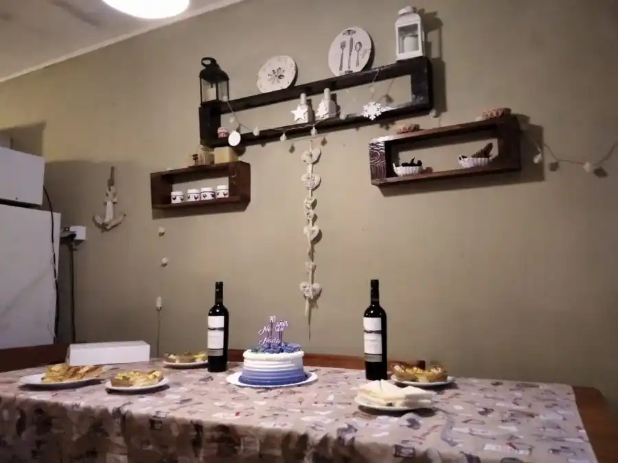 El lunch de regalo con puras delicias.