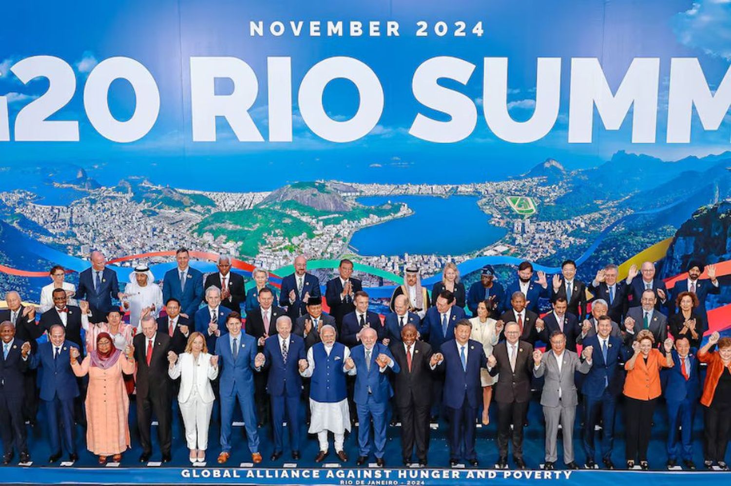 La foto familia del G20 2024