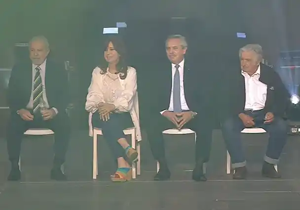 Cristina a Alberto sobre el FMI: "Señor presidente, ante las grandes adversidades, grandes acciones"