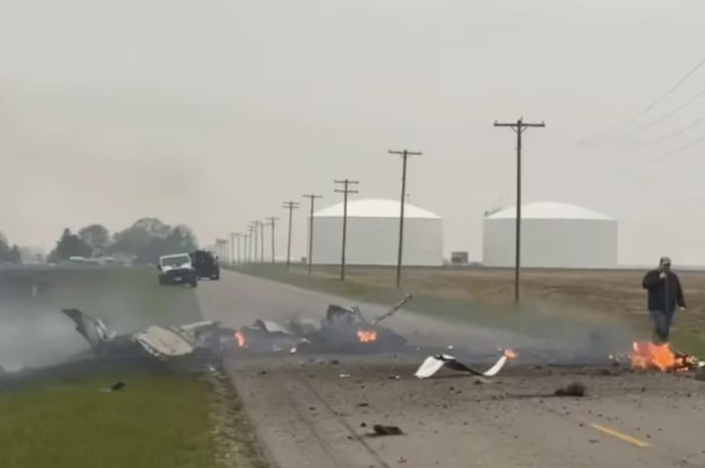 Una avioneta se estrelló en Illinois