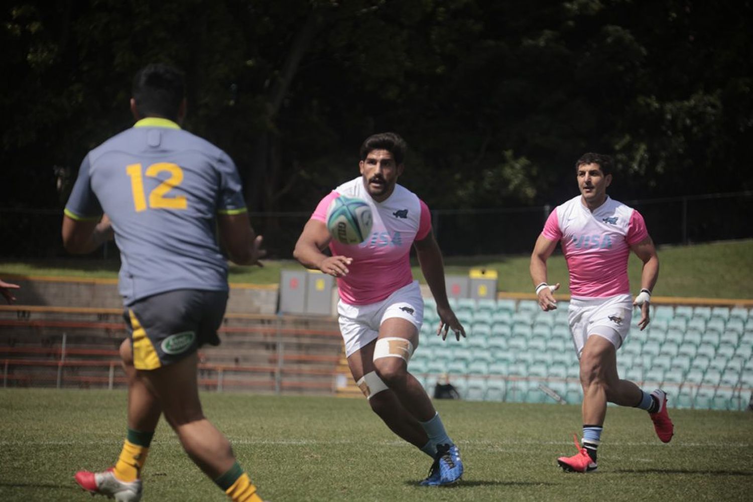 Con presencia tandilense, cómodo triunfo de Los Pumas