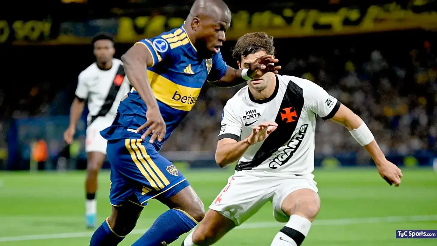 Boca cayó ante Vasco da Gama en la Bombonera y deberá remontar en Brasil