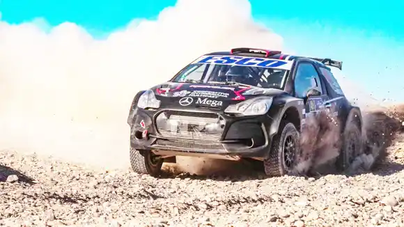 Los concordienses, Nadia Cutro y Victorio Ballay corren en el Rally del Poncho