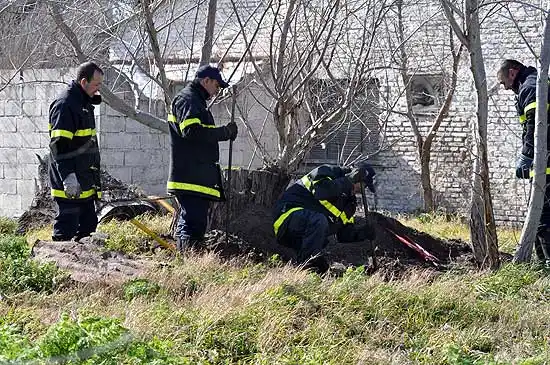 Olavarría: Buscan restos óseos humanos en donde funcionó un cabaret