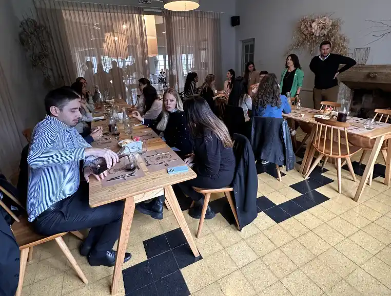 Almuerzo de UNAJE en San Francisco