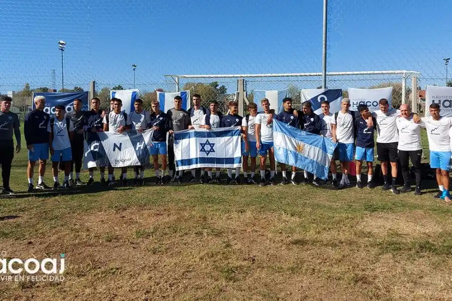 La Selección  SUB 20 de Israel entrenó en Tigre, de cara al mundial