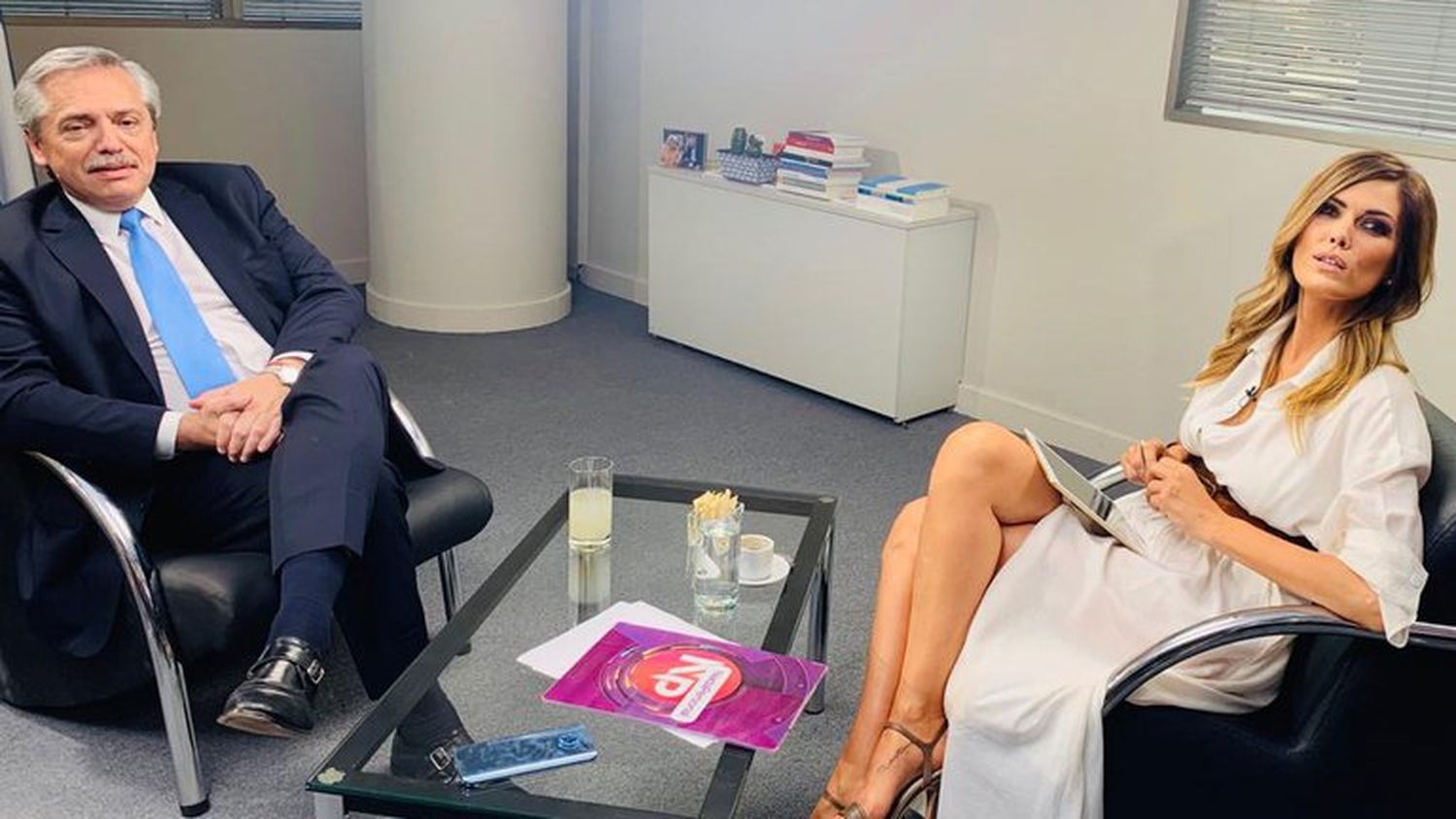 Viviana Canosa habló de las críticas del presidente Alberto Fernández: "Me temblaron las piernas"