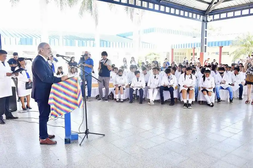 La EPEP EIB 335 del barrio Nam-Qom
fue sede del cierre del ciclo lectivo 2022