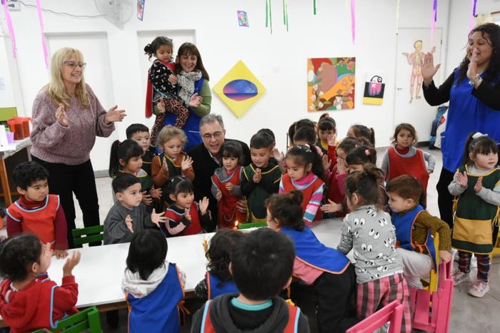 El Jardín Municipal N° 3, ubicado en el barrio Monseñor Zazpe,cumplió su cuarto aniversario