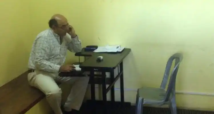 Inspección: Javier Sualdea a cargo del consultorio médico